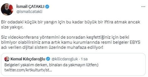 Kılıçdaroğlu yalana doymuyor! AFAD binasındaki yangınla ilgili yalanına sert tepki: Belki bilmiyor olabilirsiniz ama...